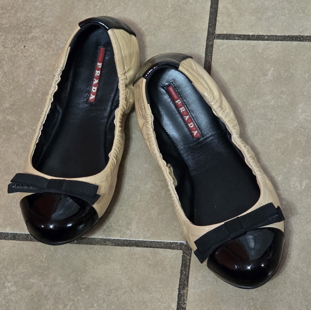 PRADA ballerina flats